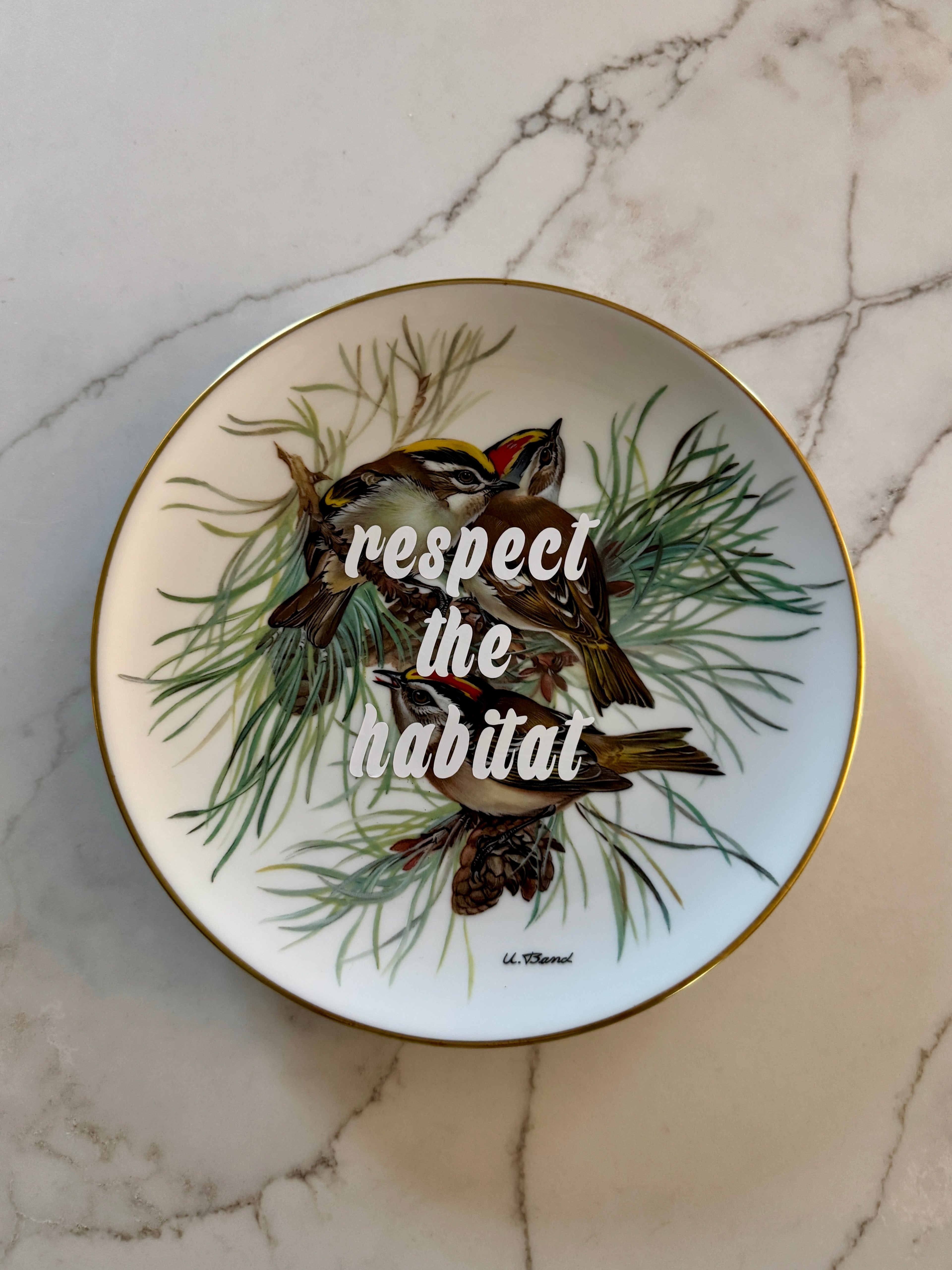 respect the habitat